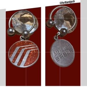 Mercury Sable Keychain with Logo